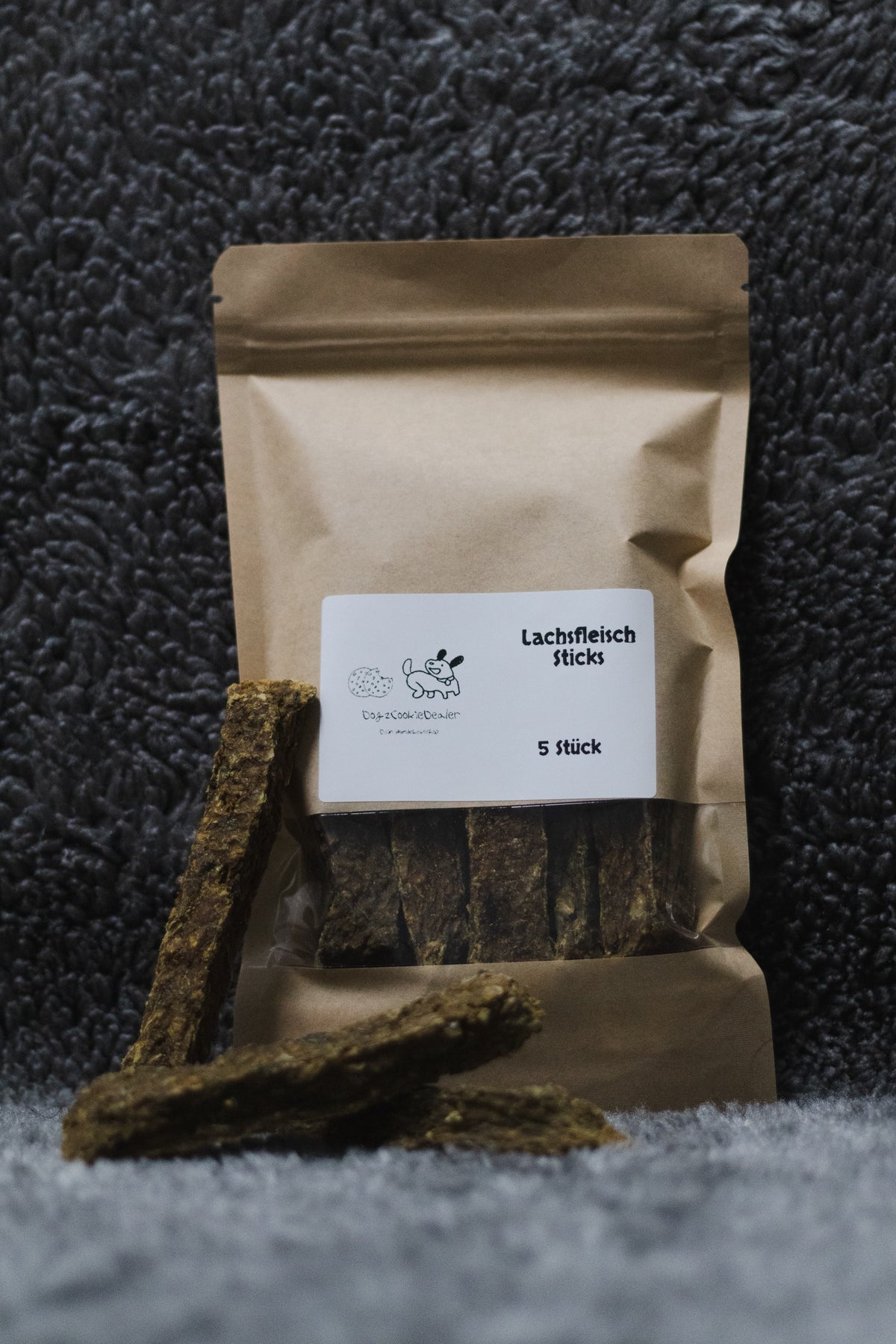 Lachsfleisch Sticks